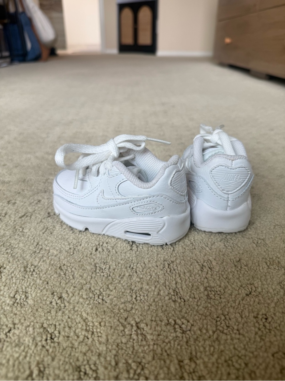 Nike Baby White Air Max Sneakers